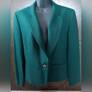 Pendleton Dark Green Women's Blazer